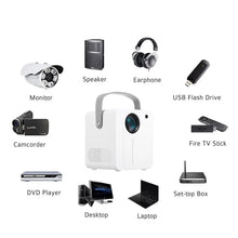 將圖片載入圖庫檢視器 (順豐自取免運費)智能全高清投影機 WIFI Projector (可看Disney+ YOUTUBE NETFLIX) (可車充使用,露營車一流)